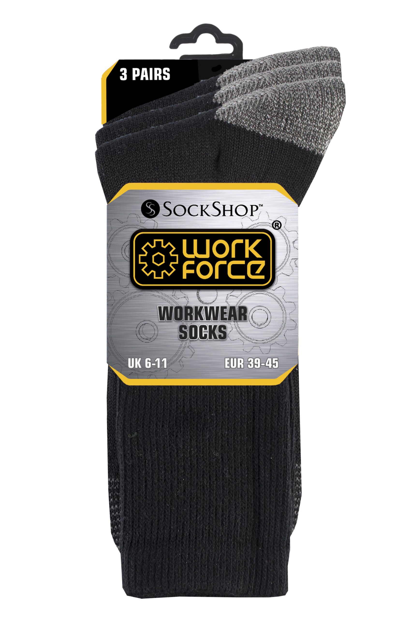 Work Force Workwear Socks (Pack of 3 pairs) £5