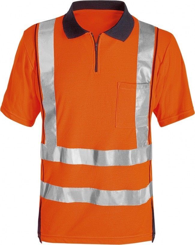 Fristads Heavy duty Orange Poloshirt £5