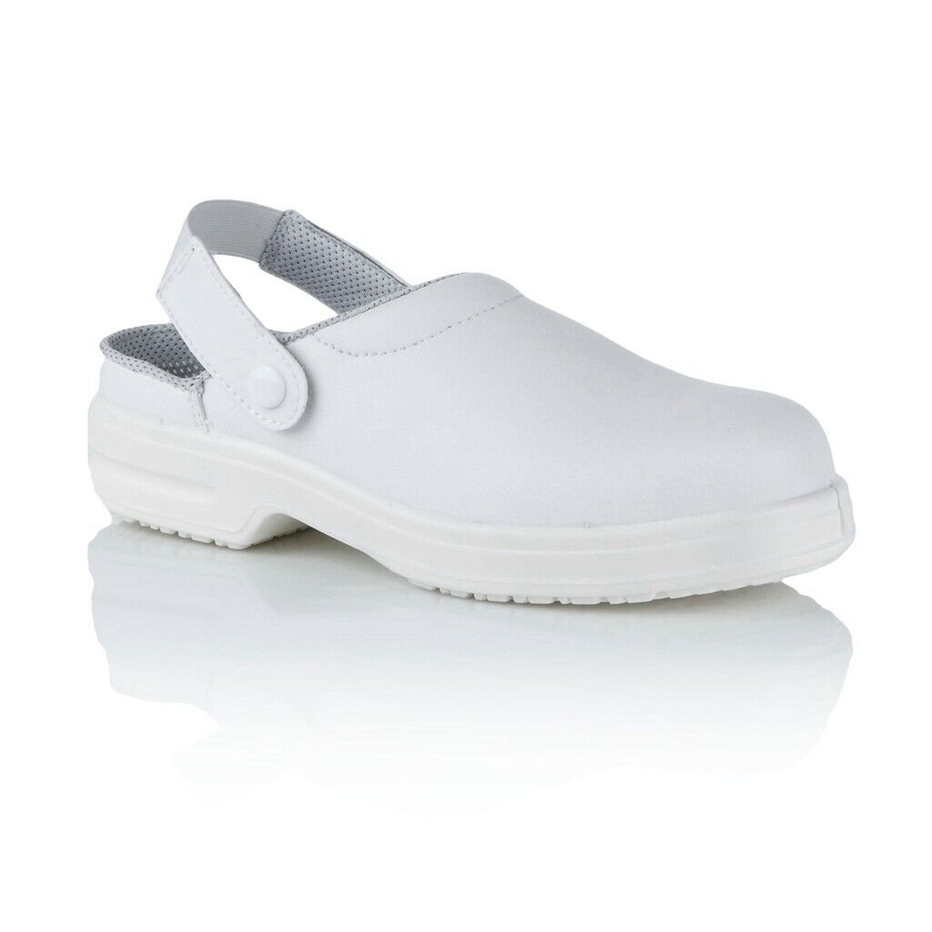 White hygiene clog shoe  £12