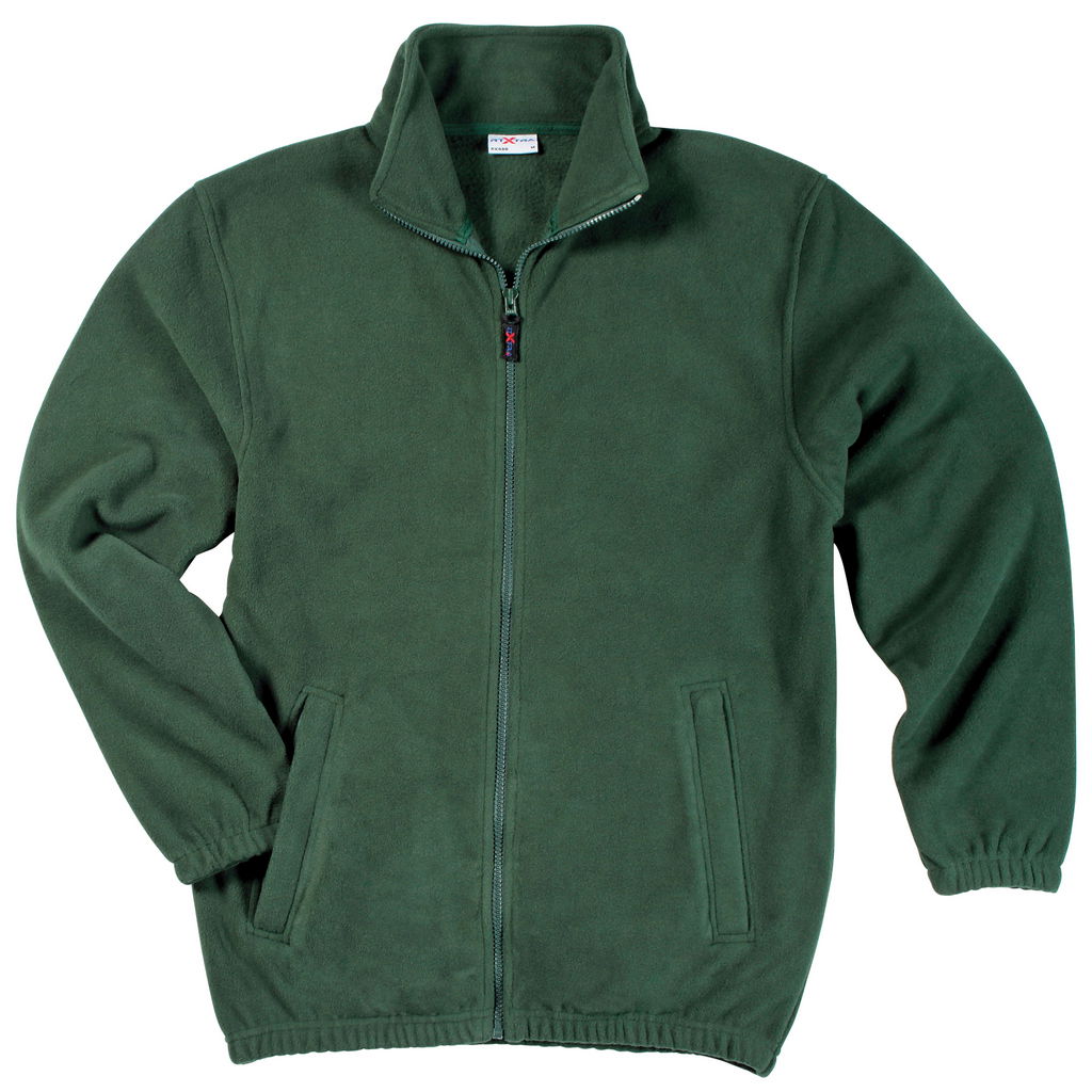 Bottle Green Mens Fleece Jacket Medium  £10