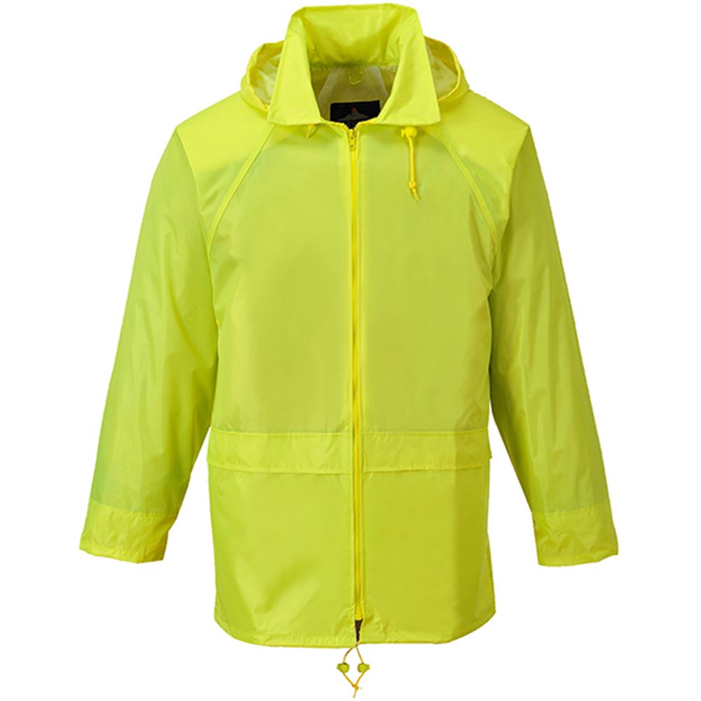 Saturn Yellow Nylon light weight Jacket  £4.50