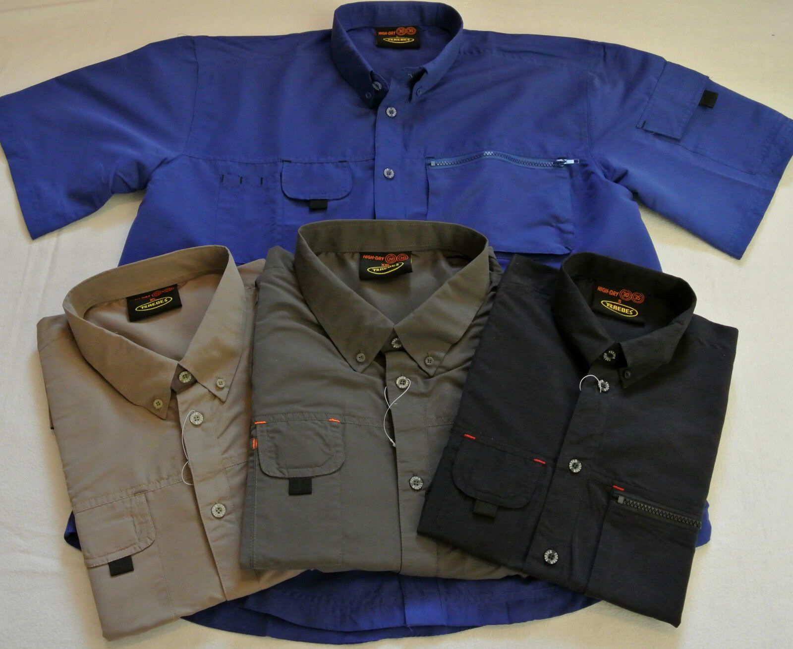 Micro fibre Cargo work shirts  £5