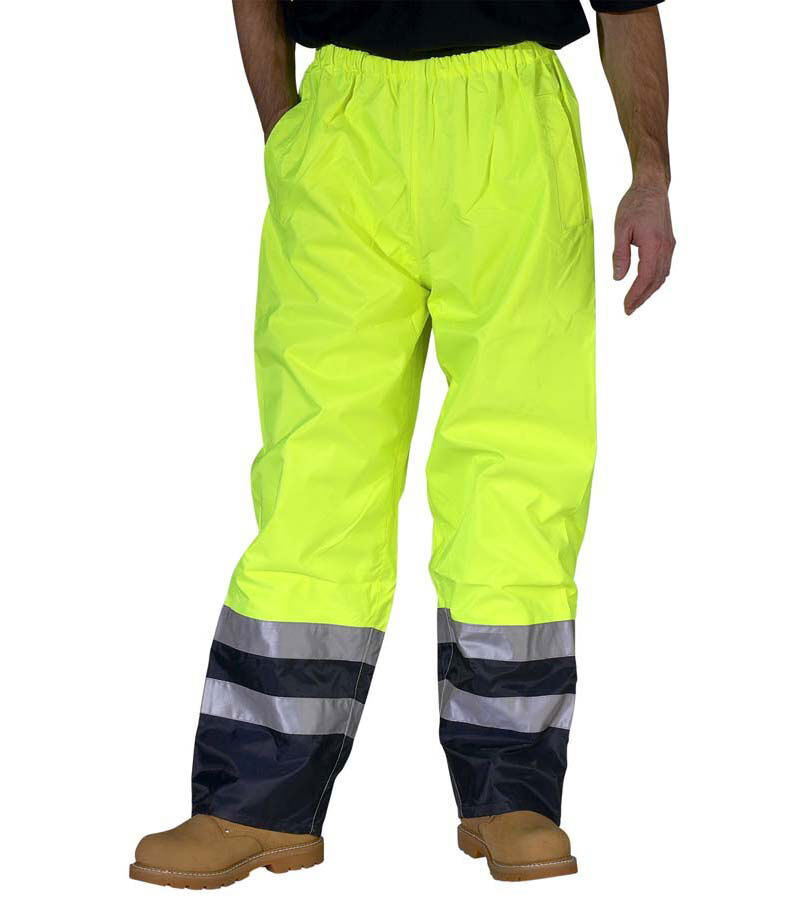 Yellow & Navy Rain Over Trouser  £10