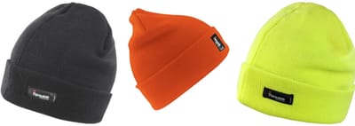 3M Thinsulate knitted thermal hats £3.50