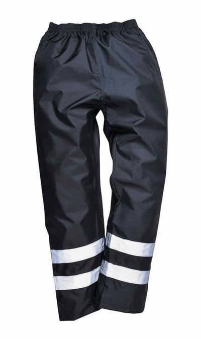 Black Hi-Viz waterproof over trouser £5