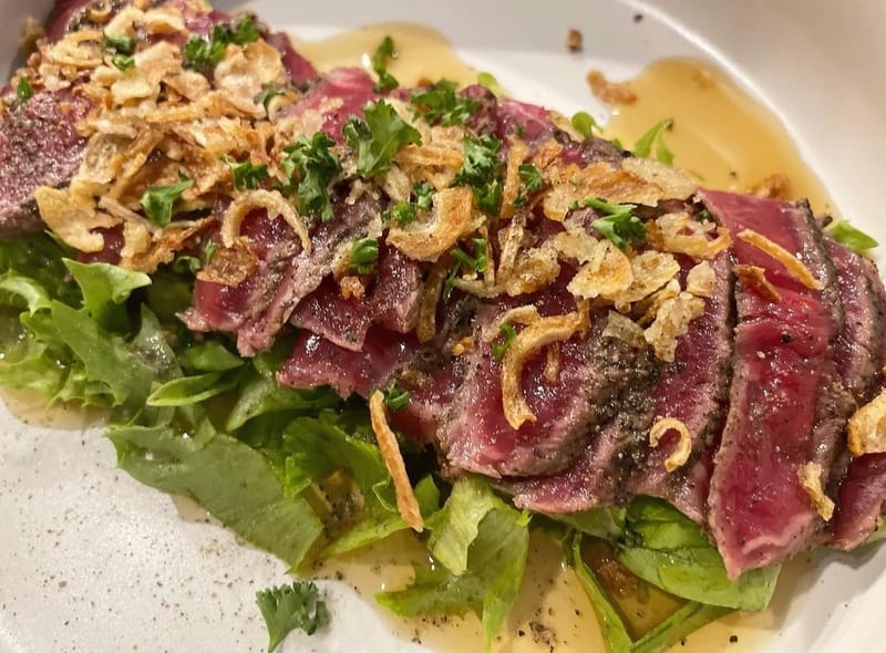 Beef tataki