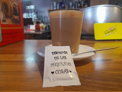 A thought at coffee time ...