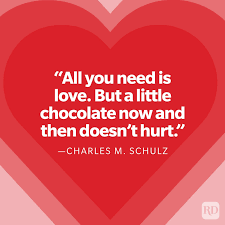 ST VALENTINE'S DAY QUOTE from the PEANUTS cartoonist