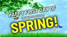 Meteorological Spring has arrived!