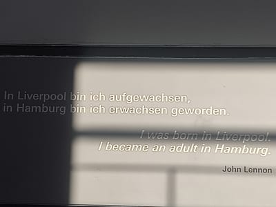 John Lennon in Hamburg