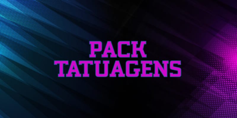 PACK DE TATUAGENS BY PAULINHO44