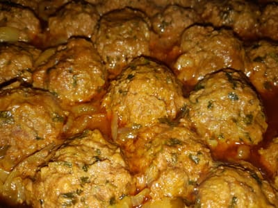 קציצות עם בצל