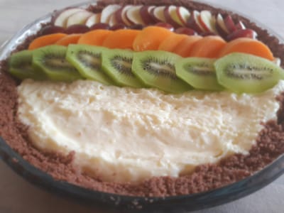 פאי פירות ללא אפיה