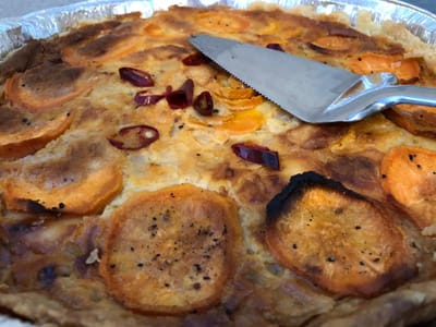 קיש בטטות וצילי