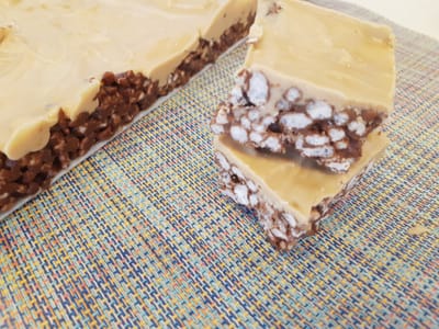 קינוח פצפוצי שוקולד