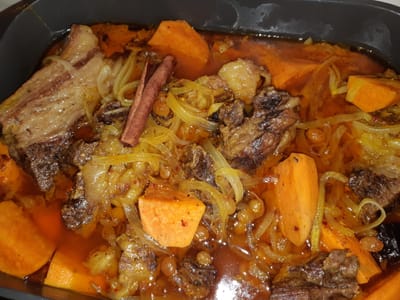 אסאדו עם בטטות