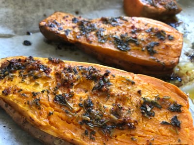 בטטה בתנור עם צימצורי