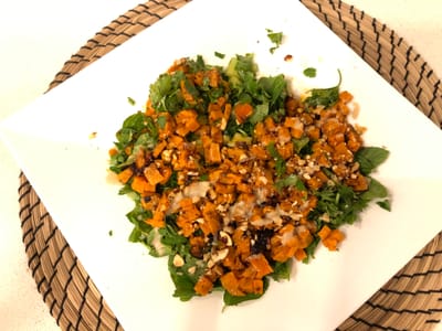 סלט בטטה ועשבי תיבול