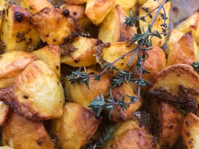 תפוח אדמה עם חרדל