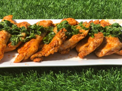 חזה עוף במחבת פסים