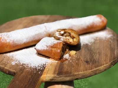 מאפה פילו עם תפוחים ושקדים נעמה קדוש