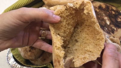 פיתה מכוסמין מלא