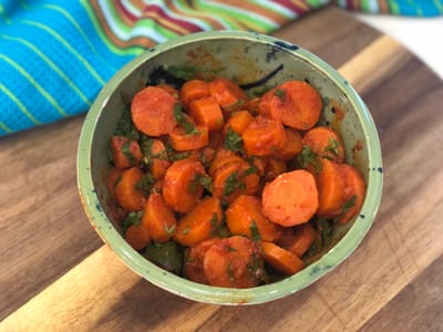 סלט גזר מרוקאי