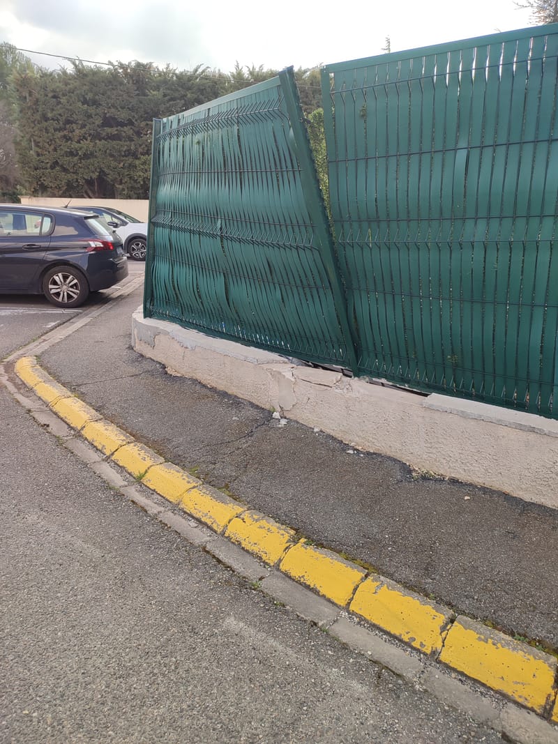 Création mur en béton