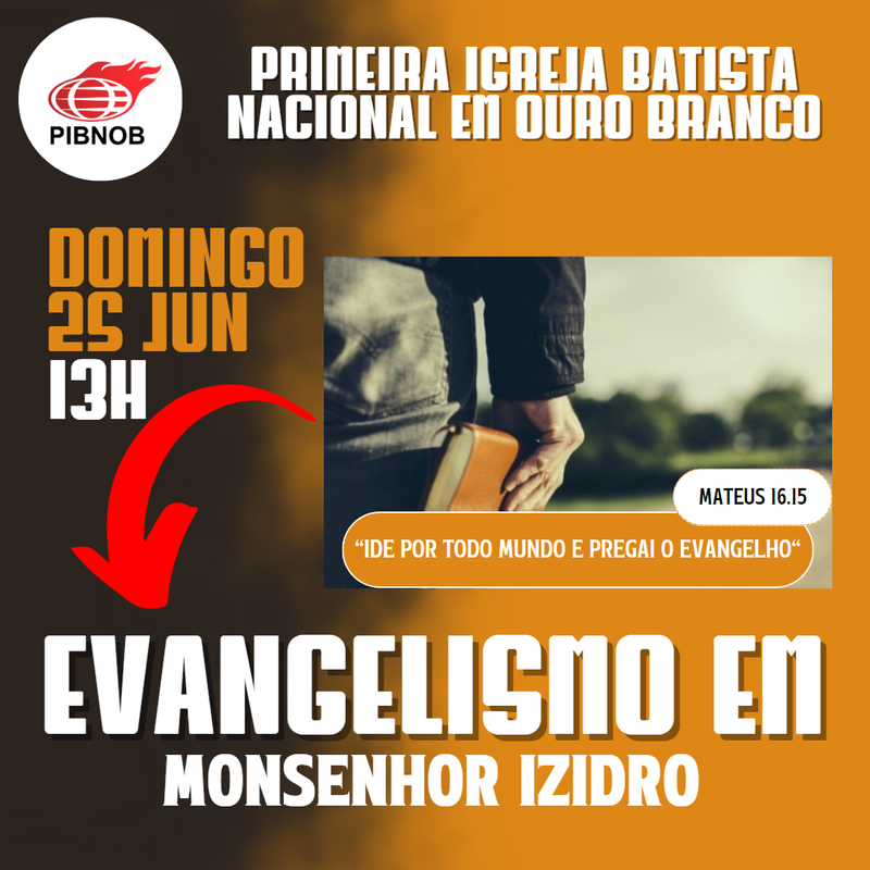 Evangelismo em Monsenhor Izidro