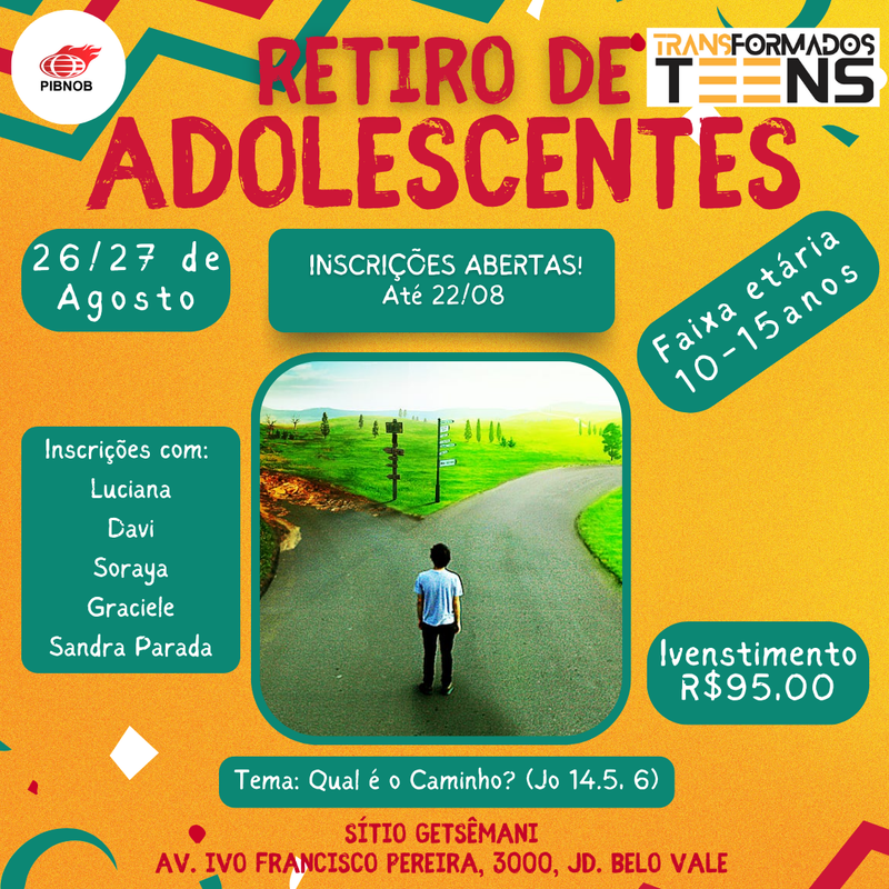 Retiro Transformados Teens