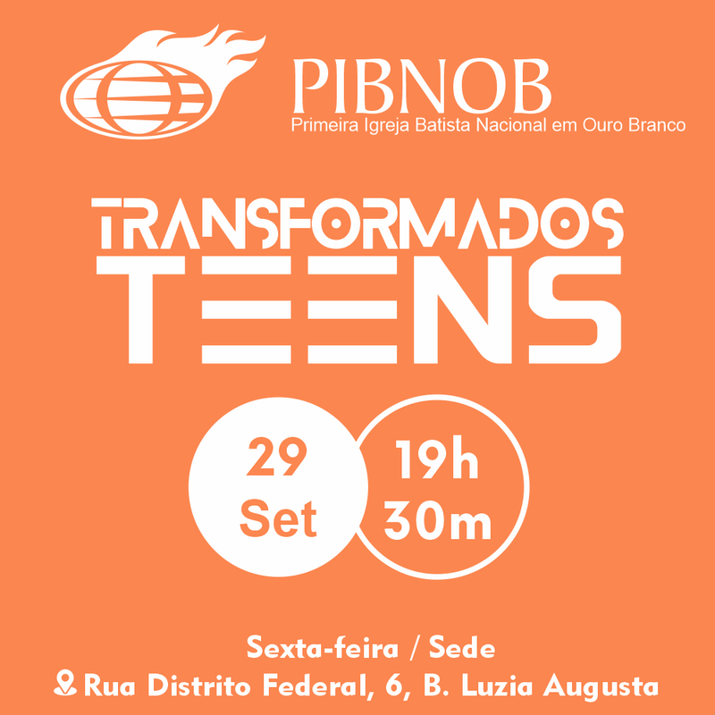 Culto Transformados Teens