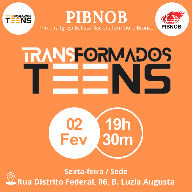 Culto Transformados Teens