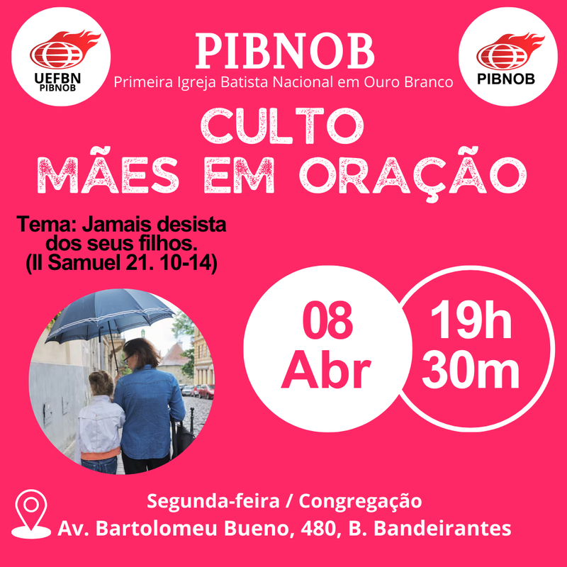 Culto Mães em Oração