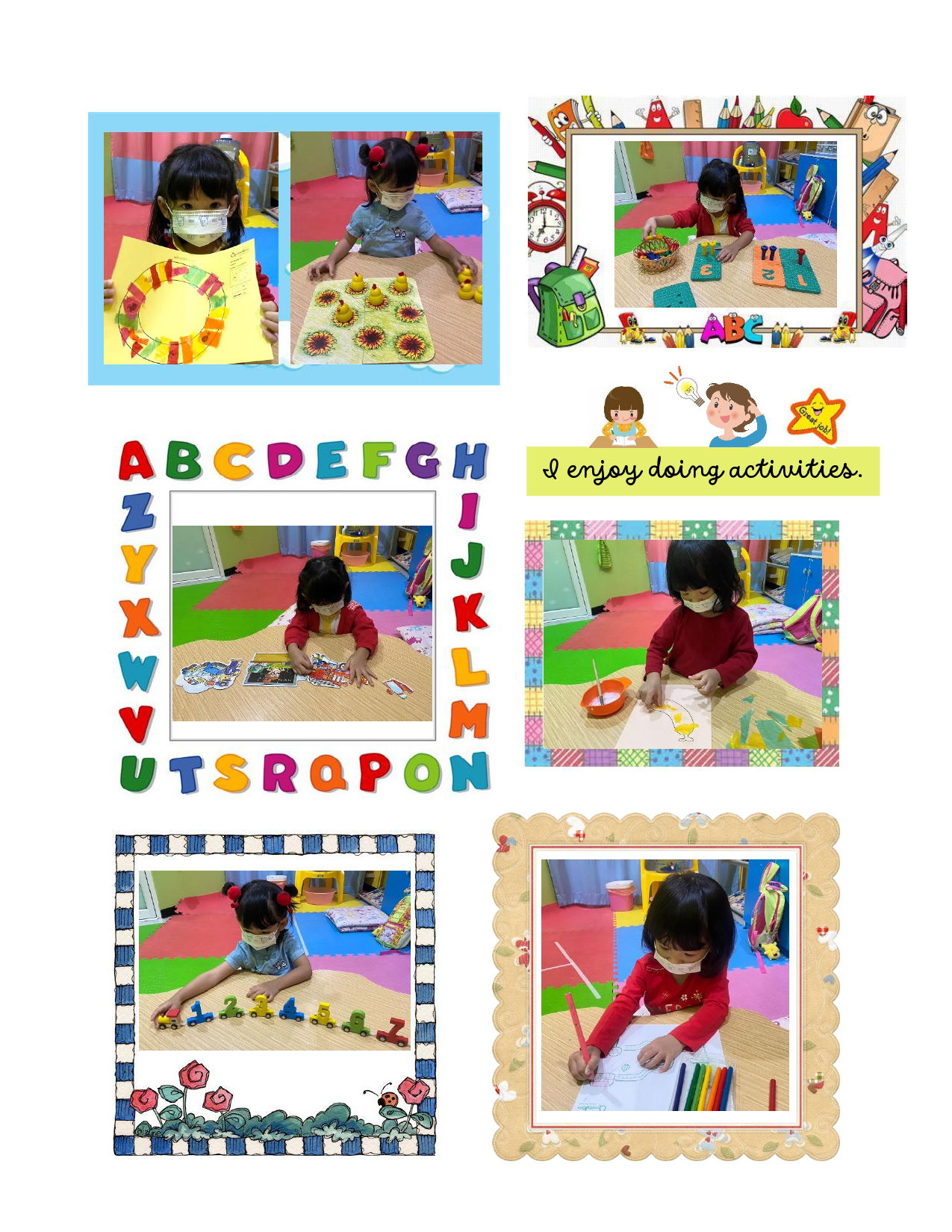 I learn when I play! 