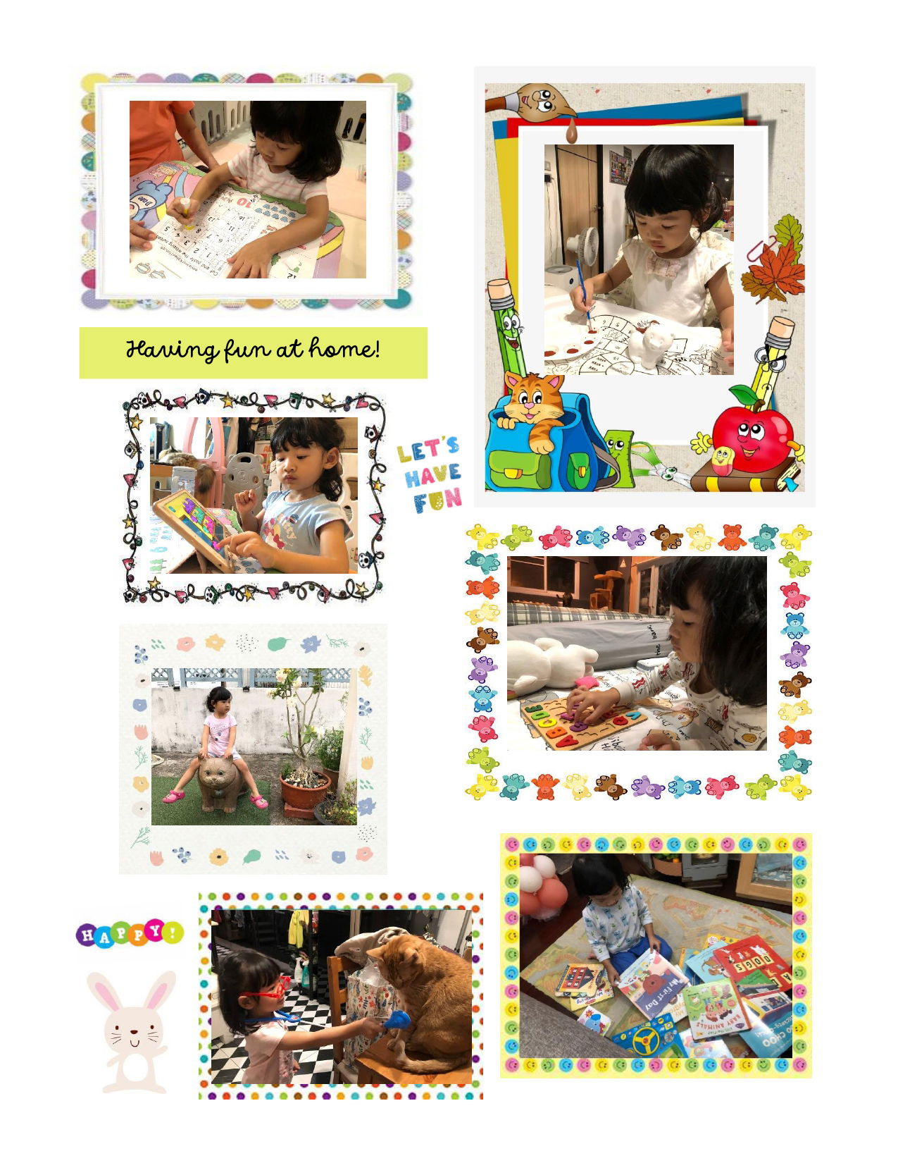 I learn when I play! 