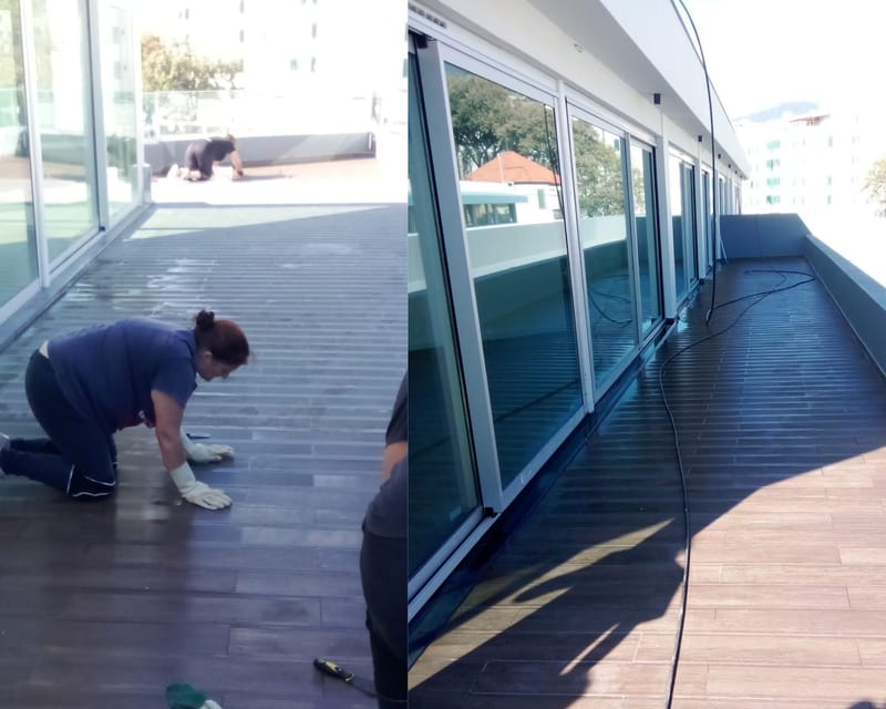 Limpeza de um Final de obra De uma Habitação de grande dimensão (A Fábrica)