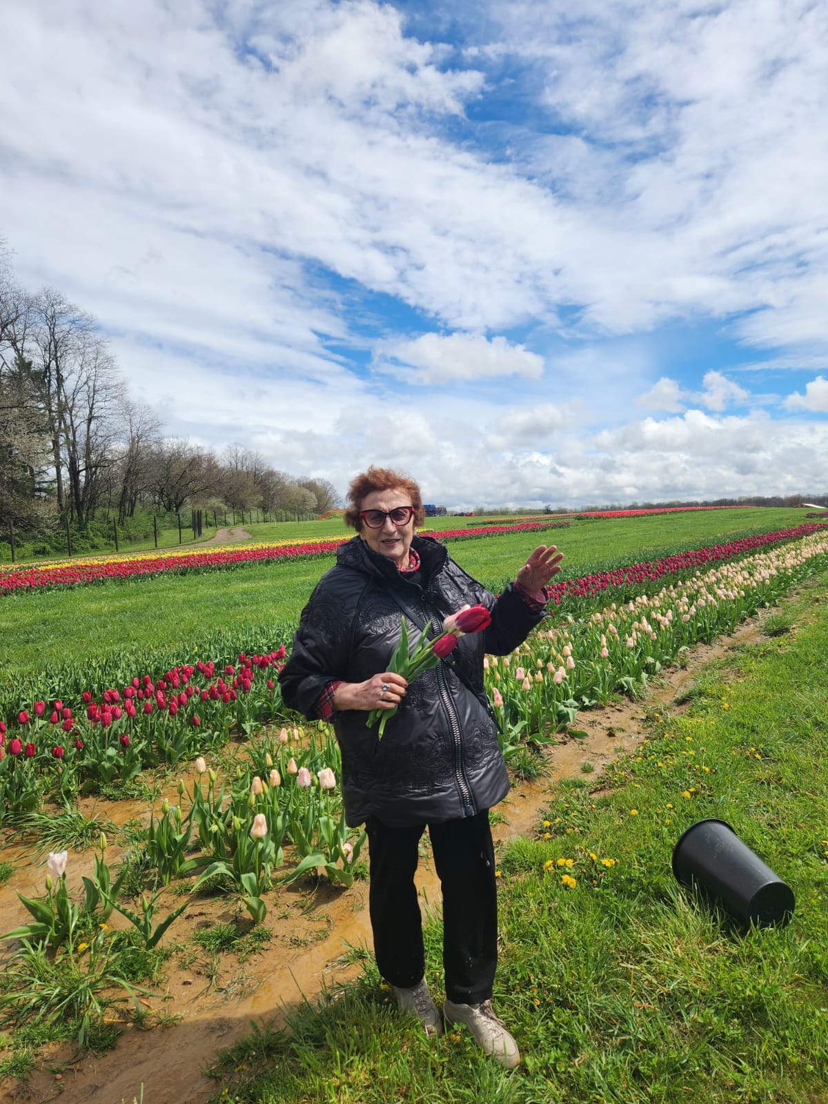 Trip to flower farm