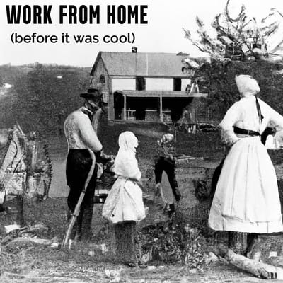 Working From Home – Not New