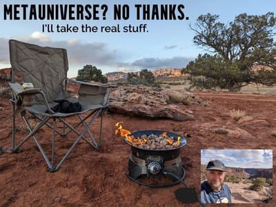 Metauniverse? No Thanks!