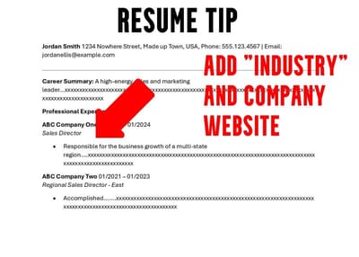 Help your recruiter find and place you.