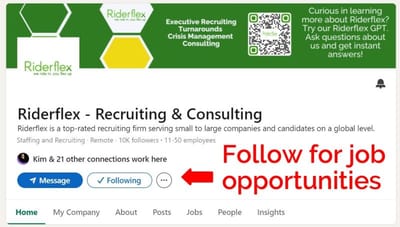 Get notified of new job opportunities!