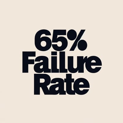 65% Failure Rate