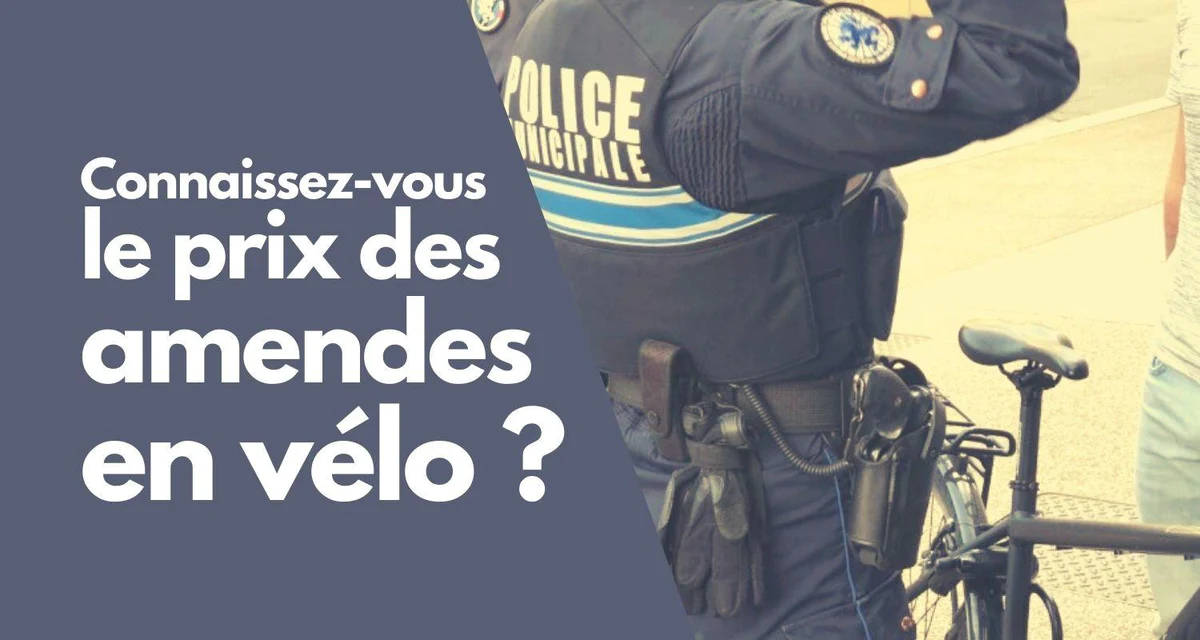 Les infractions à vélo