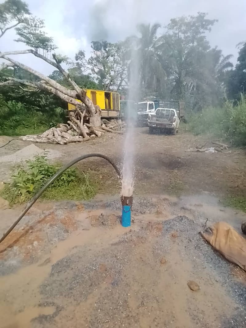 Inauguration de notre 3ème forage   le 25-02-2023, Bouraka au Cameroun