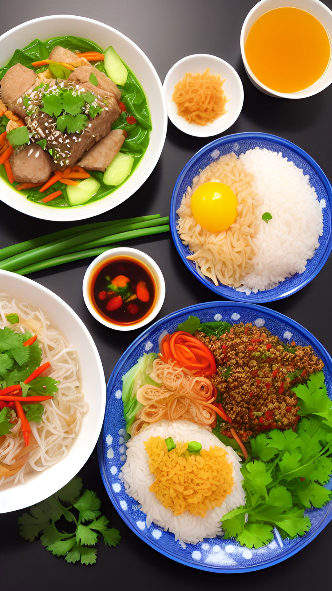 Vietnamese food for being healthy