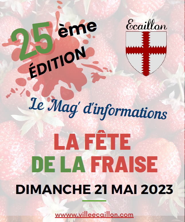 Le livret de la fête de la fraise, édition 2023