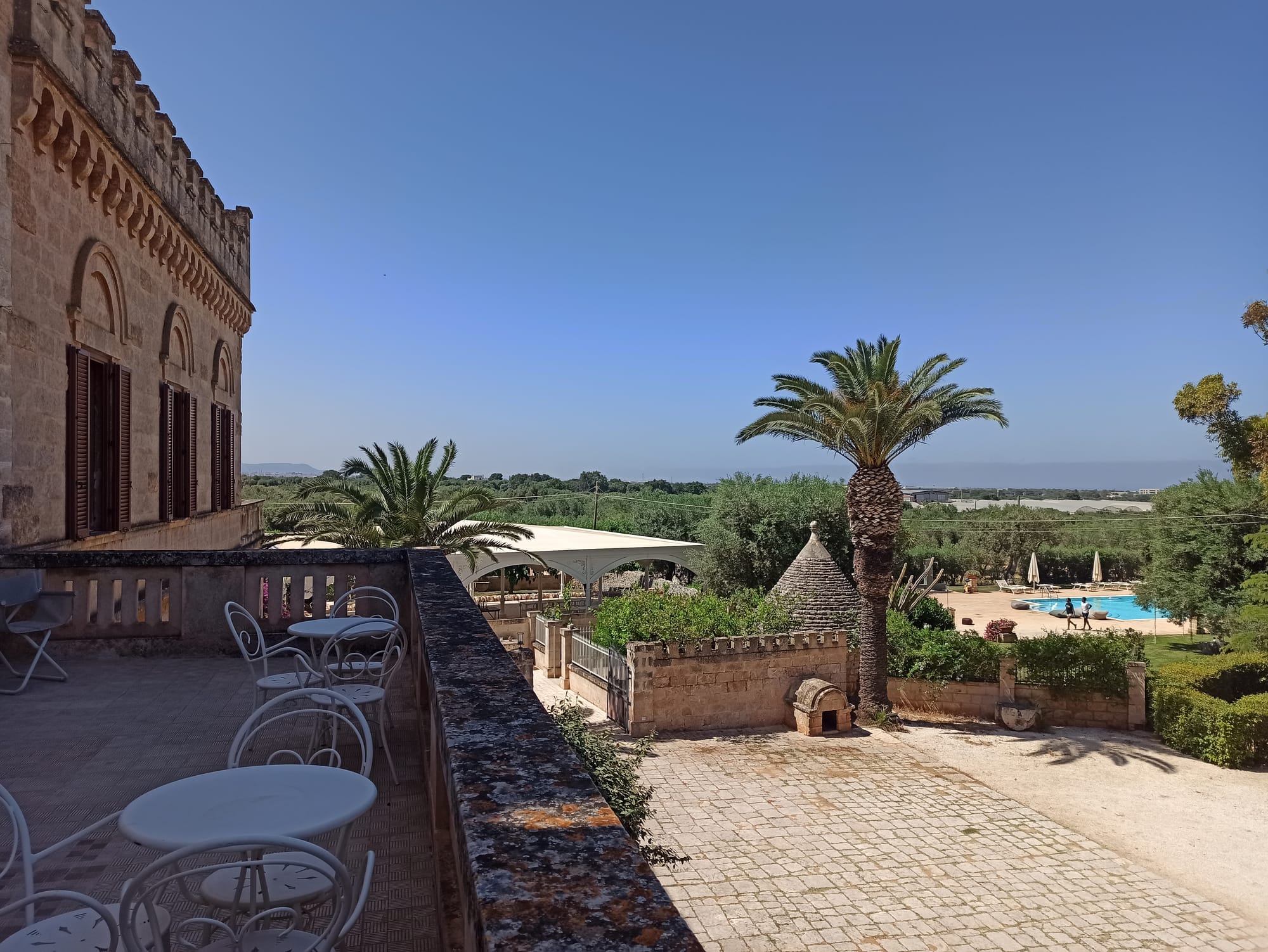 Masseria Salamina is at Pezze di Greco close to Fasano, Italy.