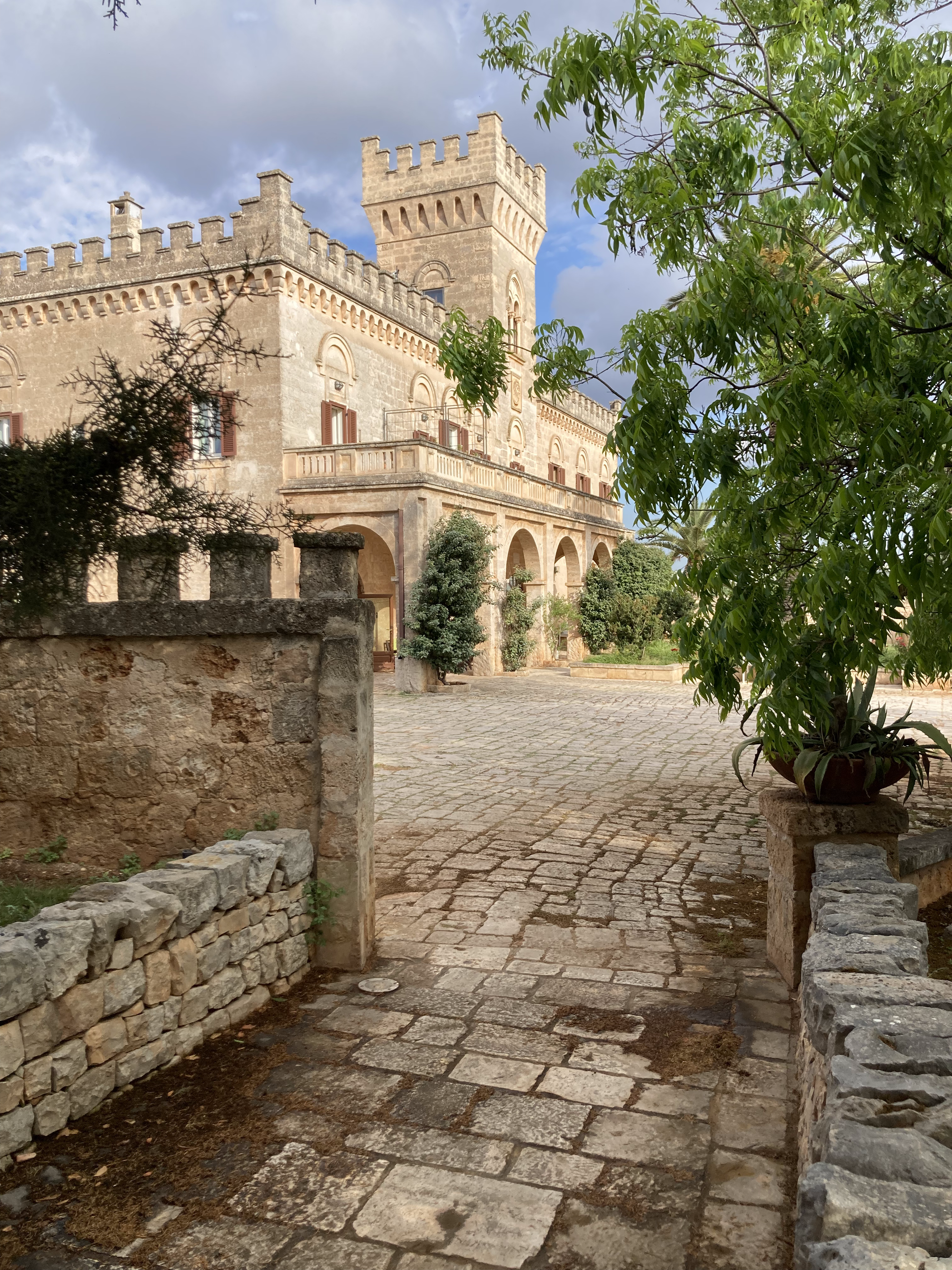 Masseria Salamina is at Pezze di Greco close to Fasano, Italy.