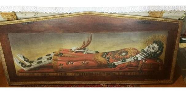 L' ARRIVEE DE LA RELIQUE DE SAINT JUSTIN LE 24 JUILLET 1824