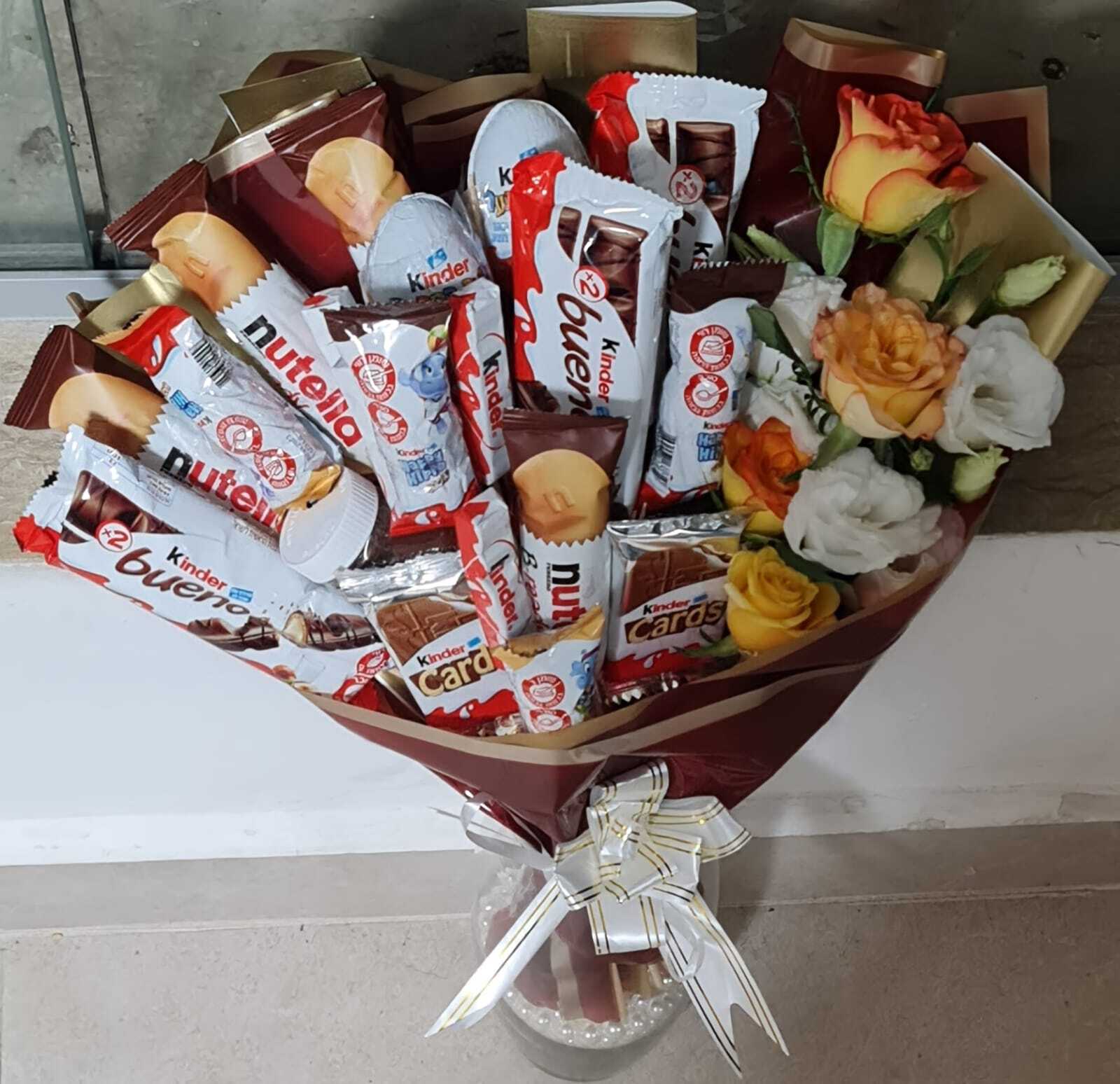 זר מתוק ממגוון מתוקים